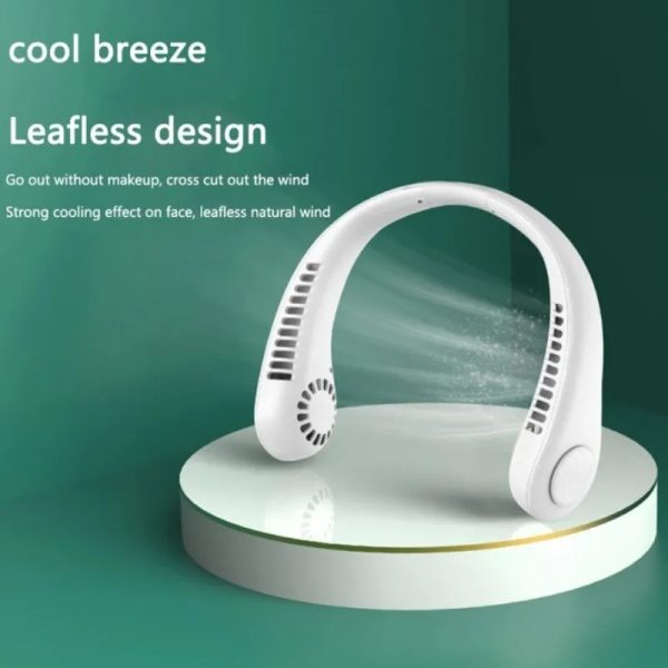 Rechargeable Wearable Neck Fan