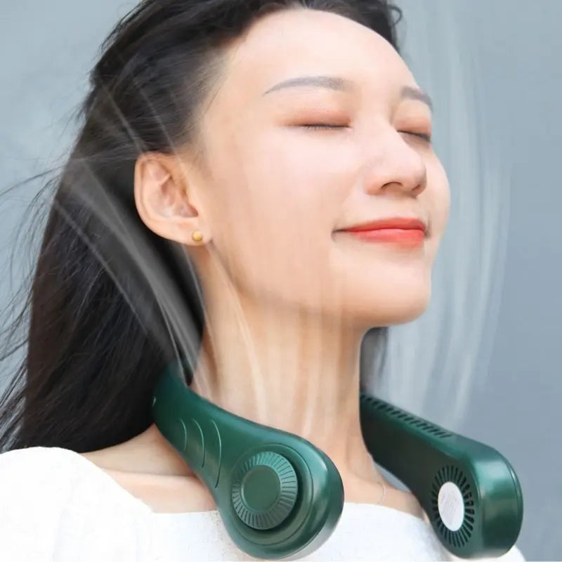 Rechargeable Wearable Neck Fan