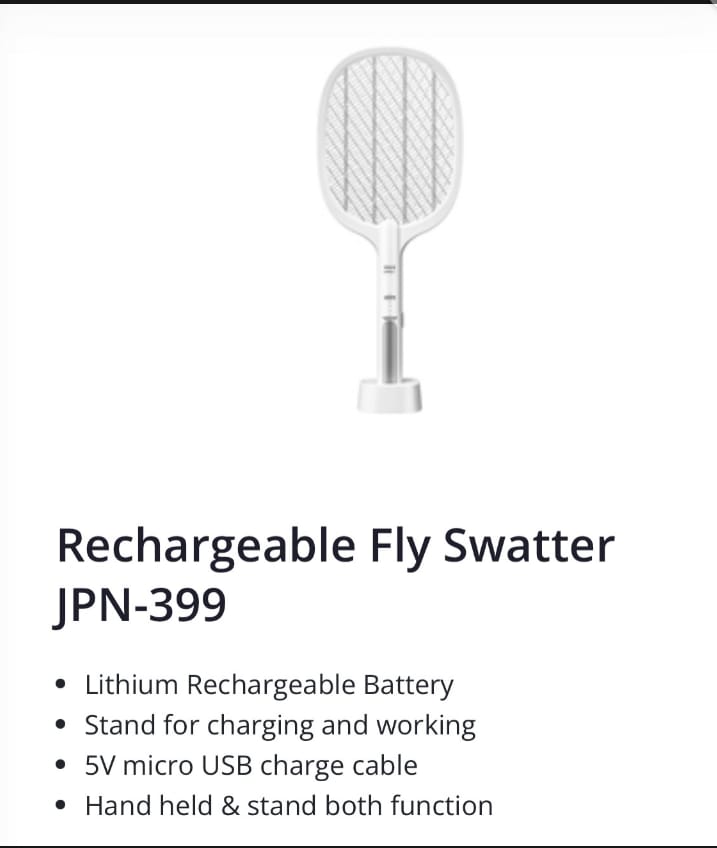 Sogo 2 In 1 Rechargeable Mosquito Killer Racket.