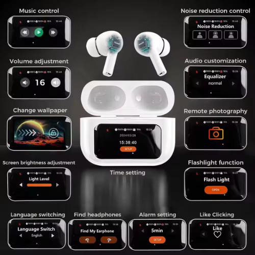 Airpods Pro TOUCH screen with ANC - Best Ear Buds 2024