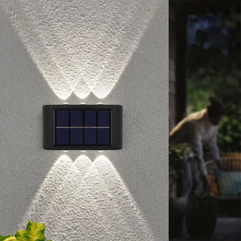 KLICK GADGET 6 LED SOLAR WALL LAMP