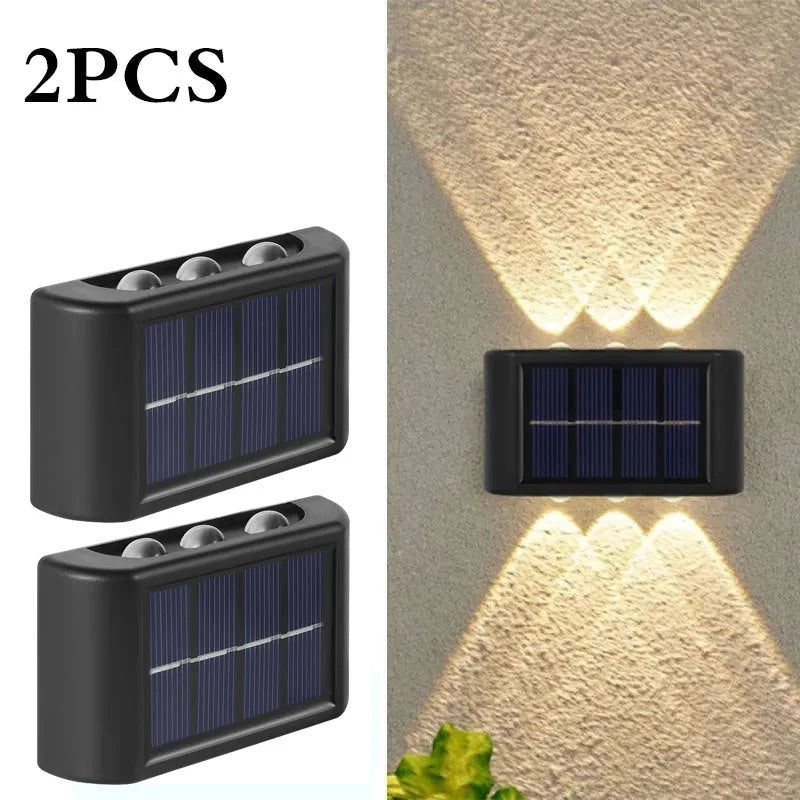 KLICK GADGET 6 LED SOLAR WALL LAMP