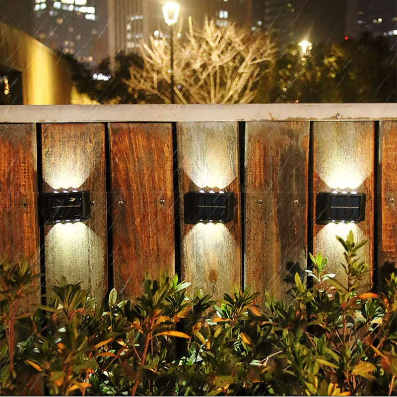 KLICK GADGET 6 LED SOLAR WALL LAMP